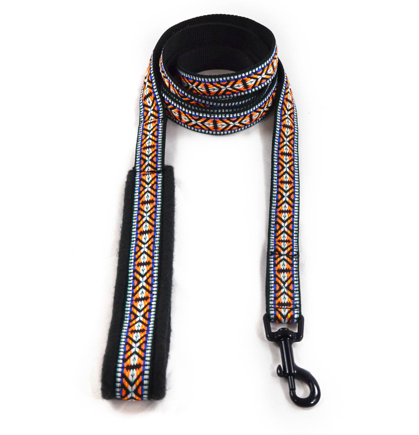 Mönstrat Hundkoppel med Fodrat Handtag (Längd 200 cm)