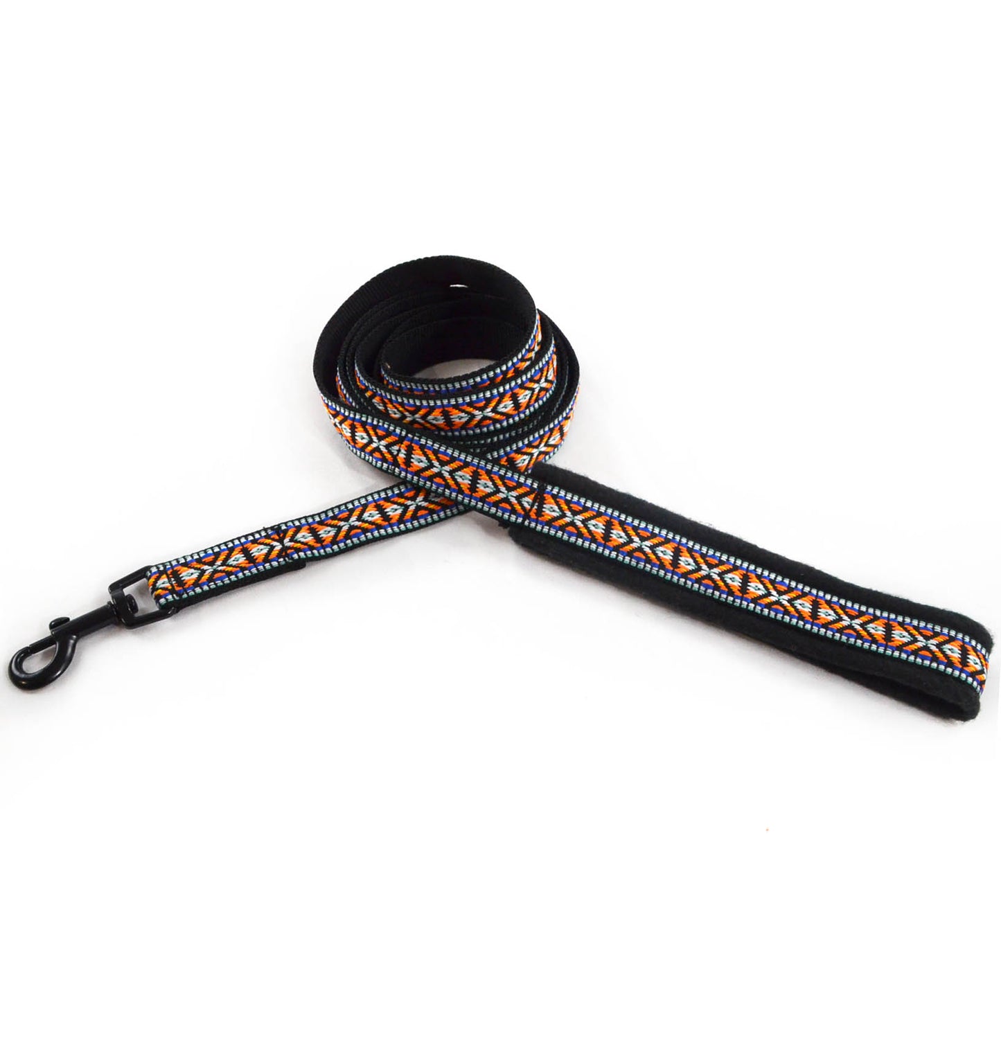 Mönstrat Hundkoppel med Fodrat Handtag (Längd 200 cm)