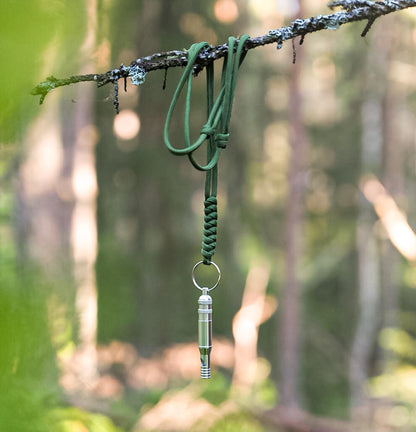 Justerbart Visselpipsband i Paracord