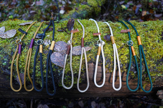 Retriverkoppel med två stopp 6mm