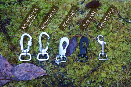 Antislipkoppel med reflex - Välj längd och hake