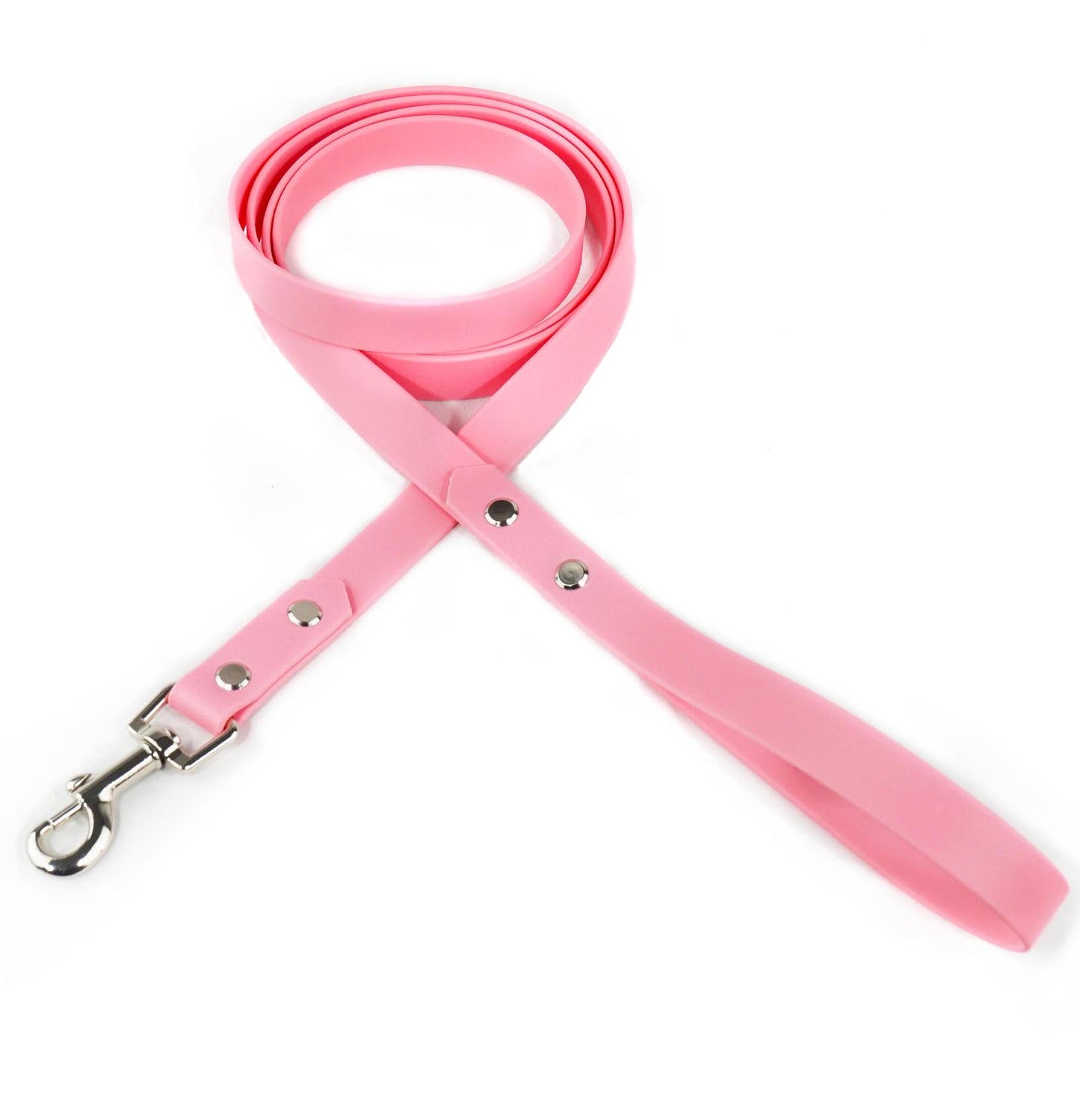 Rosa Koppel i Biothane - 180cm