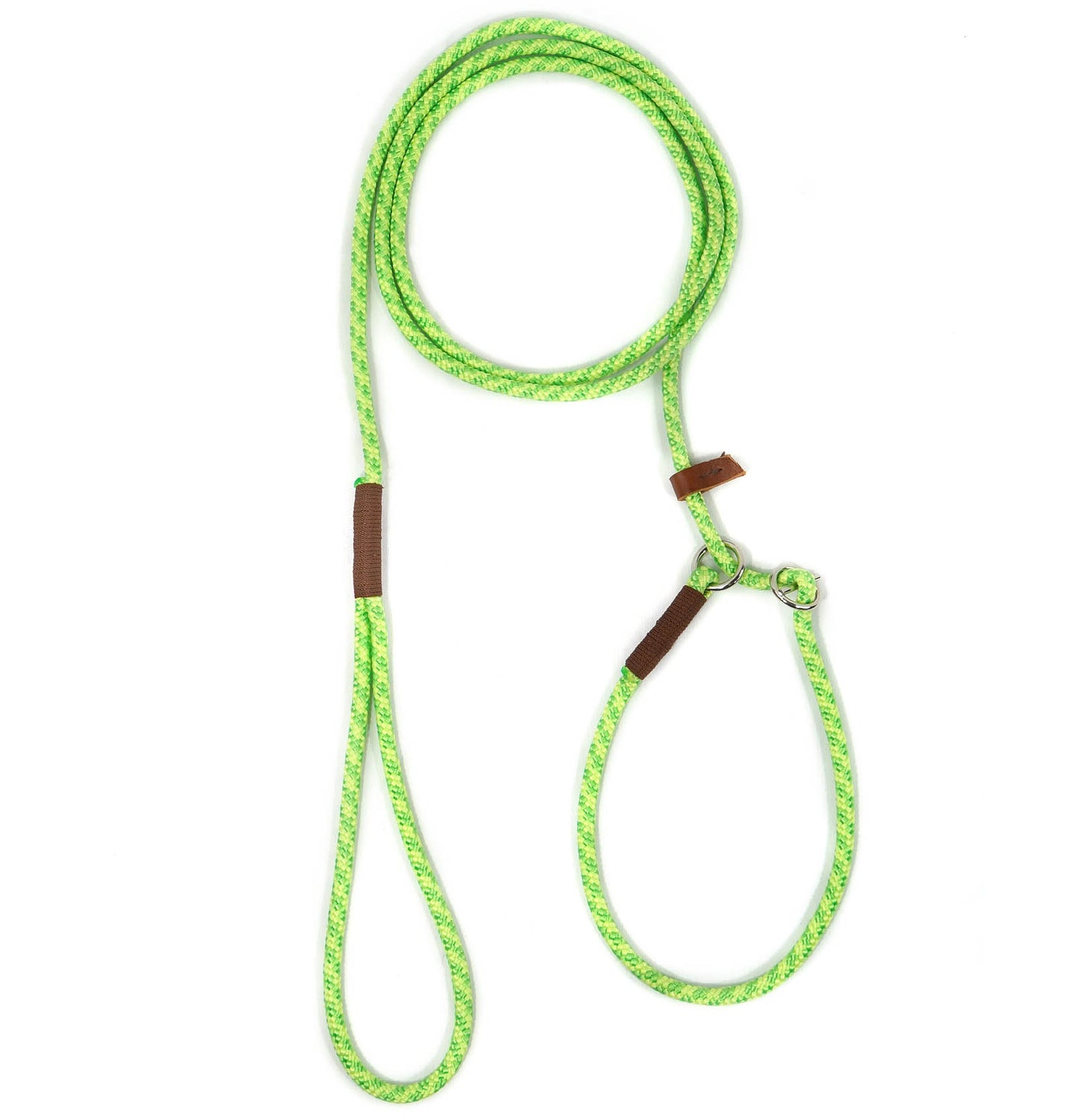 Retriverkoppel med två stopp 6mm